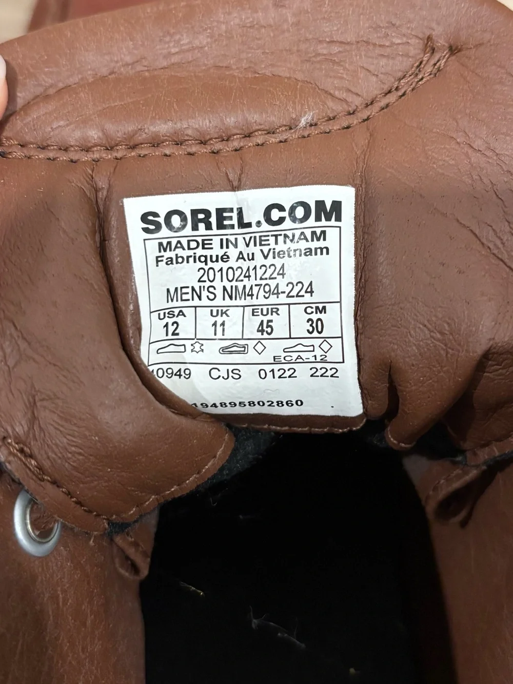 Sorel Men's Chestnut Brown Leather Chukka Boots